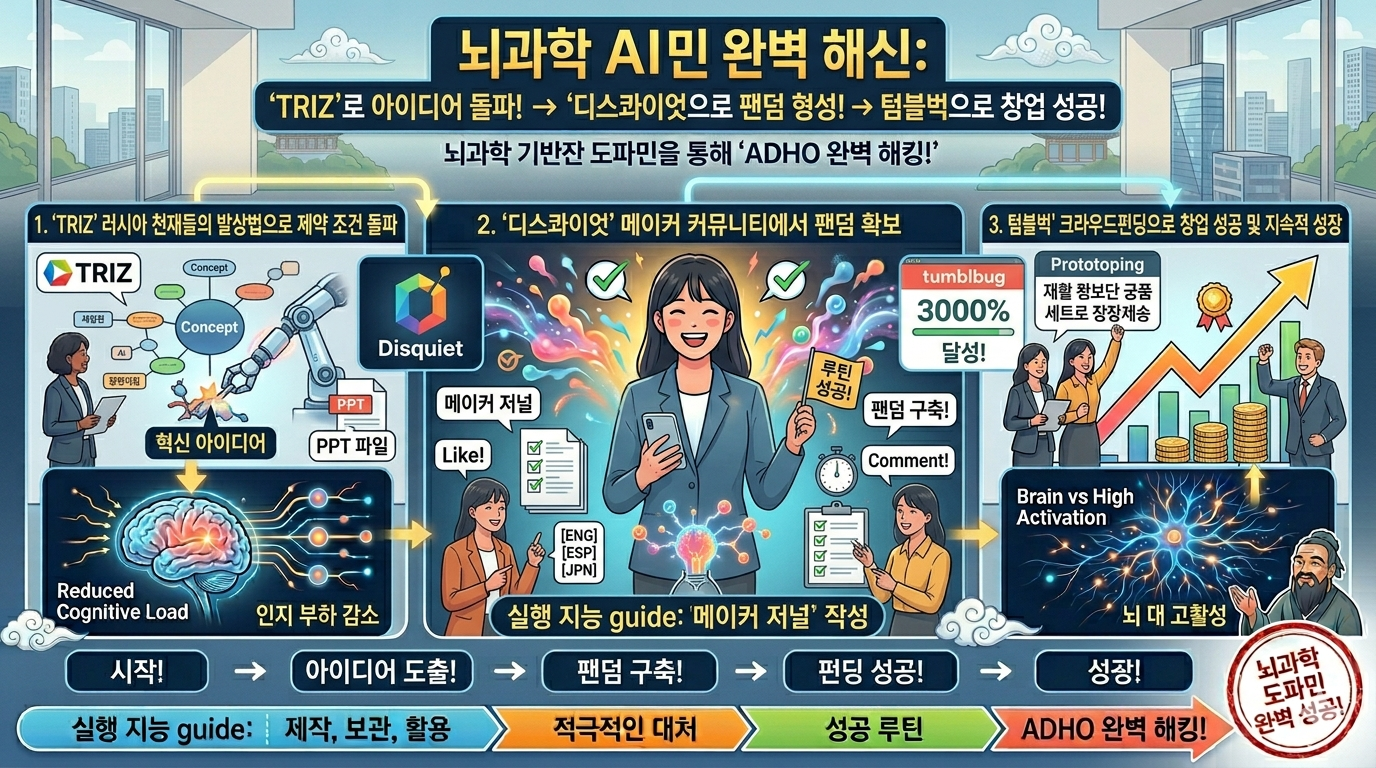 러시아 천재들의 발상법 'TRIZ'로 뚫고, '디스콰이엇'으로 팬덤 모아 '텀블벅' 창업하기 | 부업의신 러시아 천재들의 발상법 'TRIZ'로 뚫고, '디스콰이엇'으로 팬덤 모아 '텀블벅' 창업하기 - 마케팅 & 콘텐츠 기획 아이디어 썸네일